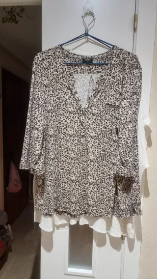 Camisetas NTEA Talla 50 Estampado Animal Print