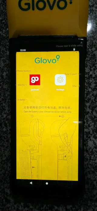 Terminal de Venda Glovo