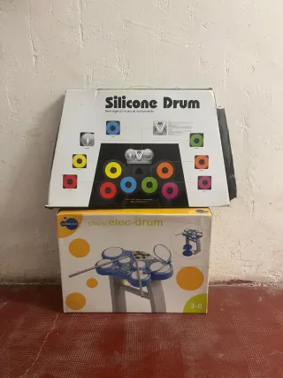 Batería Electrónica Silicone Drum