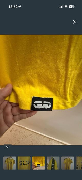 Camiseta Galizian Amarilla Talla M