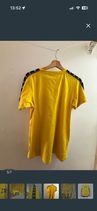 Camiseta Galizian Amarilla Talla M