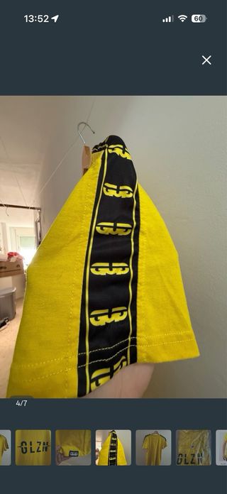 Camiseta Galizian Amarilla Talla M