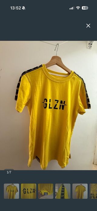 Camiseta Galizian Amarilla Talla M