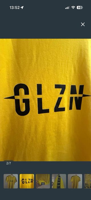 Camiseta Galizian Amarilla Talla M