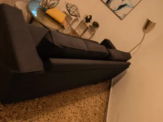 Sofá de 3 plazas gris