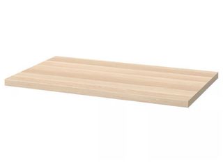 Mesa escritorio Ikea madera y metal