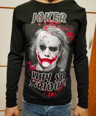 Maglia Joker "Why So Serious" - Tokuno Jeans - S