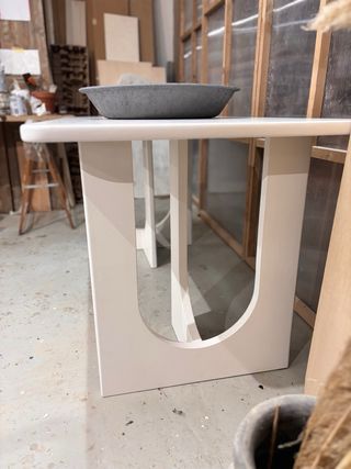 Mesa Comedor Microcemento Premium