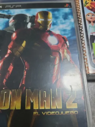 Lote 5 Videojuegos PSP: Ben 10, Cars, Ironman 2