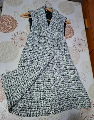 Chaleco de traje Zara mujer