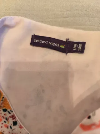 Vestido niña Sergent Major 6 años