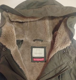 Parka Zara - Talla 7