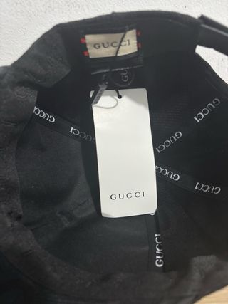 Gorra Gucci Negra
