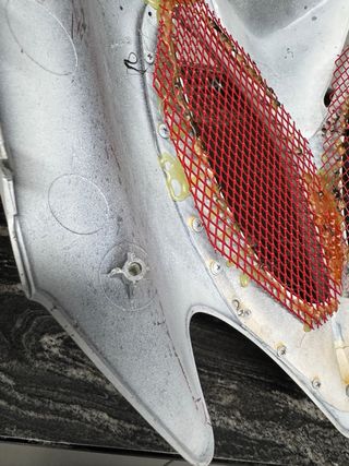 Pico Yamaha Jog RR Blanco