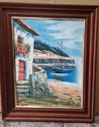 Pacchetto di quadri paesaggi acquarello