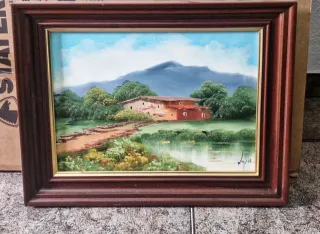 Pacchetto di quadri paesaggi acquarello