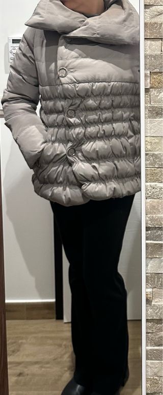 Giubbotto donna beige tg L