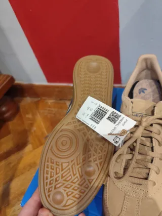 Adidas Handball Spezial Beige/Azul