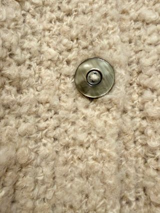 Cappotto vintage lana uncinetto