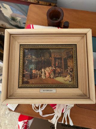 Cuadro La Vicaria M. Fortuny