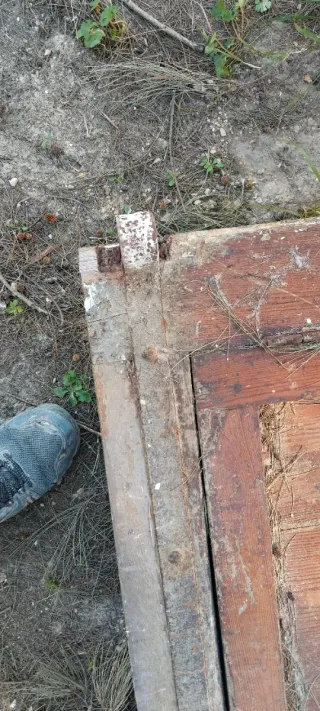 Puerta antigua de madera