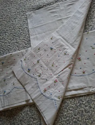 Sabana encimera y funda almohada 1.20