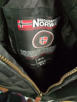 Abrigo Geographical Norway mujer Talla L.