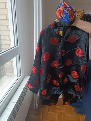 Disfraz hombre estilo chino