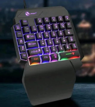 Teclado Gaming Retroiluminado RGB