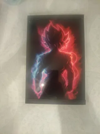 Lámina aluminio Goku