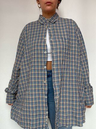 Camisa Fynch-Hatton cuadros oversize