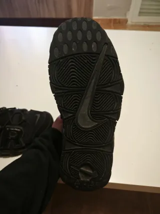 Zapatillas Nike Air More Uptempo Negras