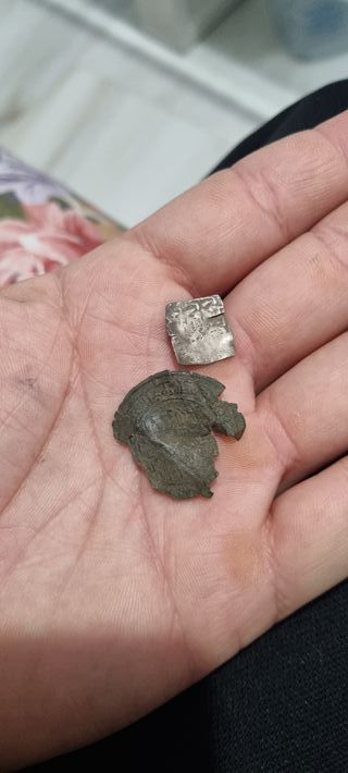 Monedas árabes de plata antiguas