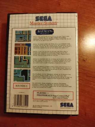 Batman Returns Sega Master System