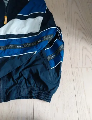 Chaqueta Vintage Donic Azul y Blanca