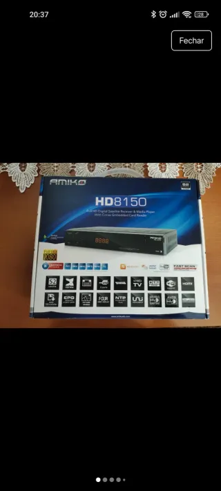 Amiko HD8150 Receptor Satélite Full HD