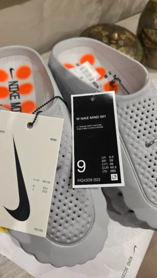 Nike Mind 001 Slide Light Smoke Grey 40,5