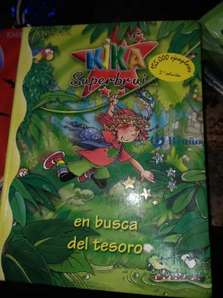 Lote 6 libros Kika Superbruja