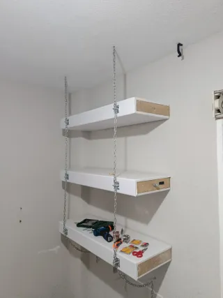 Estanterías aglomerado 100x35 - Negociable