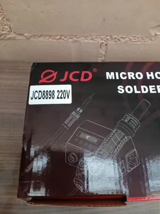 Estación Soldadura y Aire Caliente JCD 8898