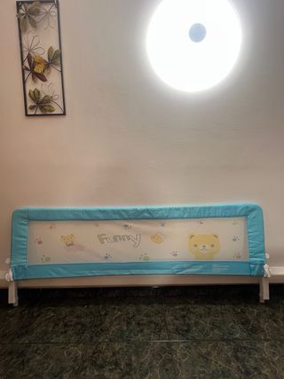 Barandilla de Cama Infantil Azul