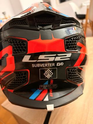 Casco Enduro LS2 SUBVERTER EVO Rojo