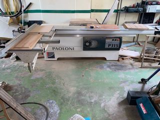 Sierra escuadradora Paoloni P315