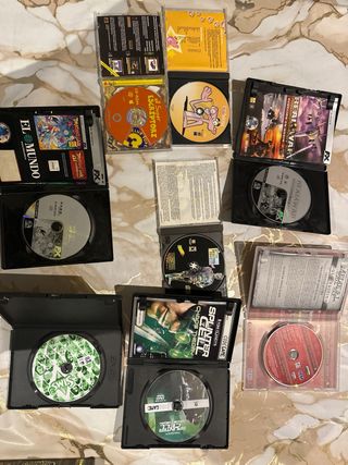 Lote Juegos PC: Splinter Cell, Dragon's Lair, Sims