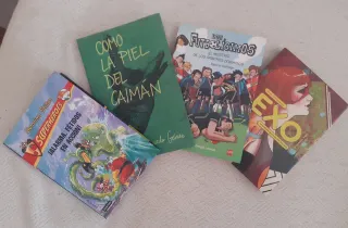 Disponibles 4 libros infantiles / juveniles.