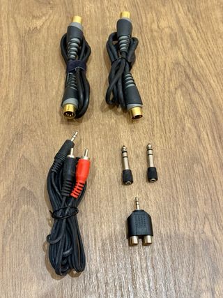 Interfaz M-Audio Fast Track Pro + Accesorios