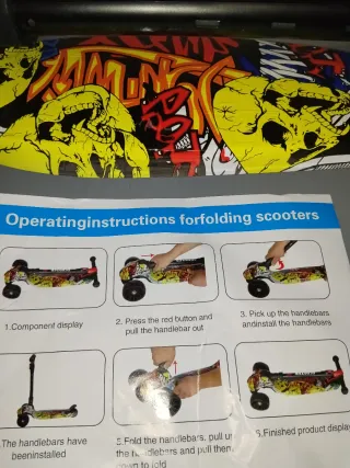 Patinete infantil 3 ruedas