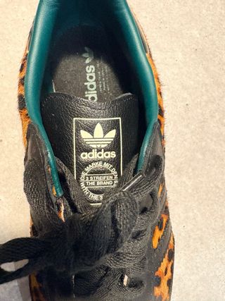 Adidas Samba Leopardo Negro Verde