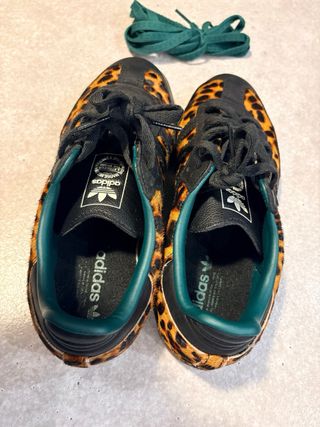 Adidas Samba Leopardo Negro Verde