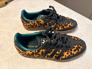 Adidas Samba Leopardo Negro Verde